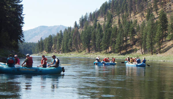 Missoula rafting