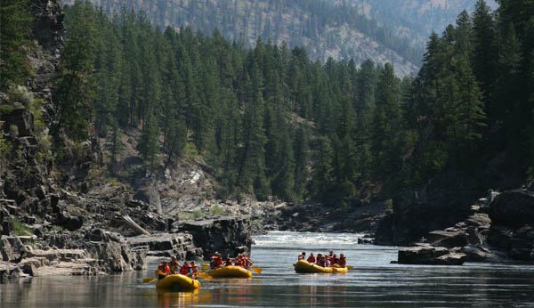 rafting