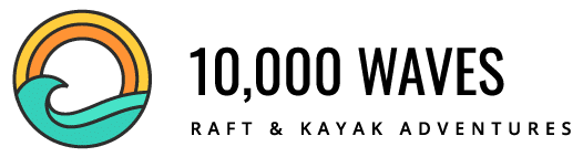 10,000 Waves Raft & Kayak Adventures Logo