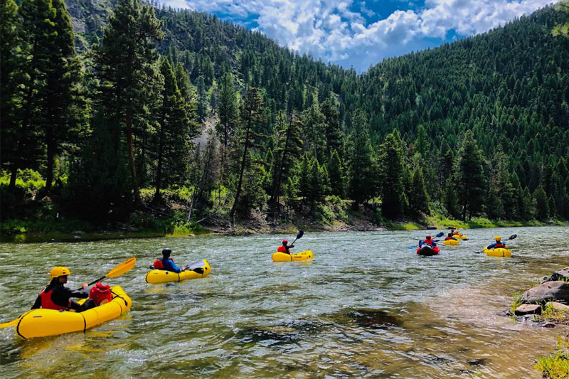Missoula scenic kayak tour