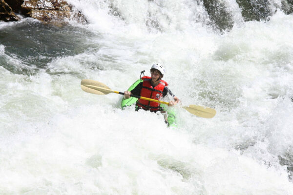 Missoula white water kayaking tour