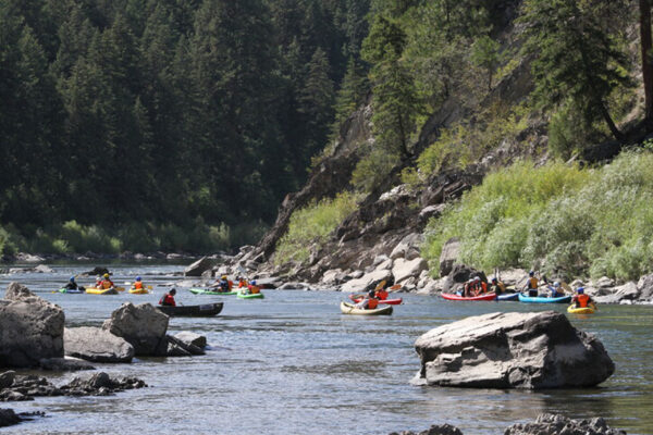 Missoula scenic kayak tour